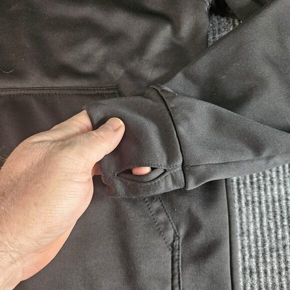 Rothco Hoodie Sweatshirt Mens Large Black Thin Blue Line Flag Pullover Tactical - Picture 5 of 9